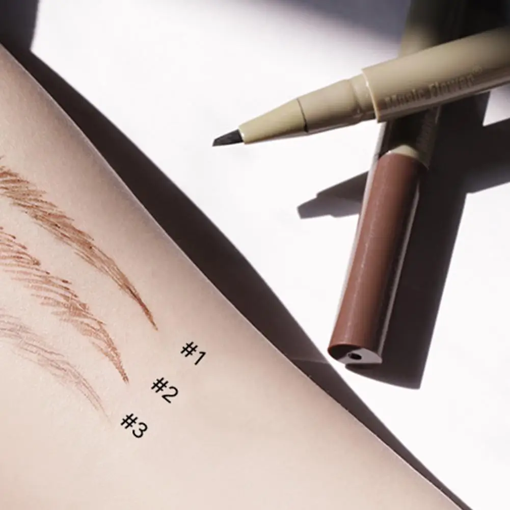 

Carving Eyebrow Pencil Quick-drying Soft Hair Water Cream Eyebrow Effect Waterproof Three-dimensional Lasting Shaping E0V4