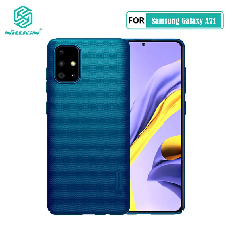 Чехол для Samsung Galaxy A31 A41 A71 A51 Nillkin матовый защитный ПК Жесткий A71|Бамперы| |