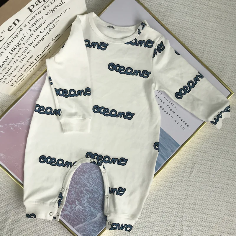 KIKIKIDS/Модный комбинезон с длинными рукавами для маленьких мальчиков мягкий