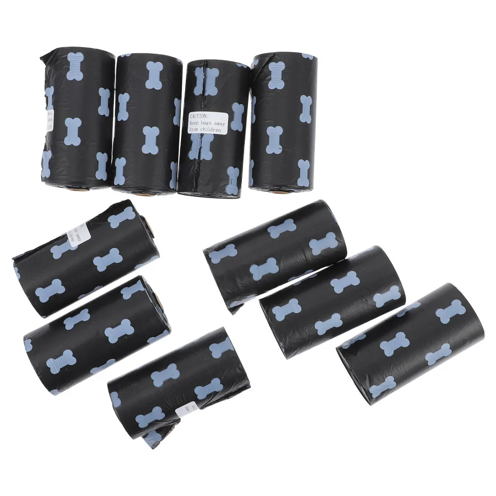10 рулонов мешок для сбора отходов домашних животных выгула собак корма