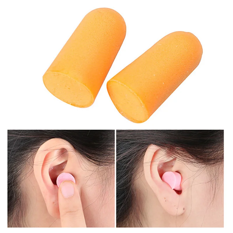 

10 Pairs Ultra Soft Foam Earplugs Tapered Comfortable Ear Plugs For Travel Sleeping Snoring Noise Reducing Noise Proof Earplug