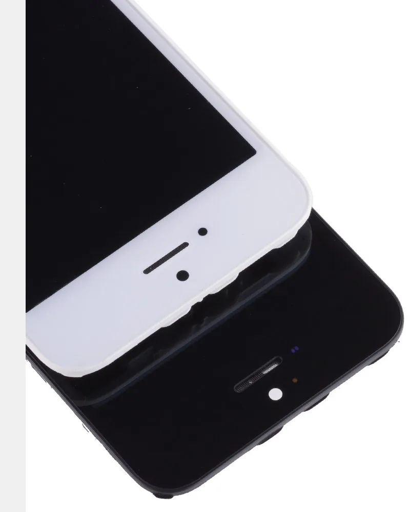 Дисплей для iPhone 5S LCD в сборе с тачскрином на рамке для iPhone 5 LCD 5C 5SE черный белый