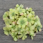 Мини-цветочные головки для свадьбы, украшение для дома, ручная работа, сделай сам, гирлянда, аксессуары, искусственный цветок, 30 шт., 4 см