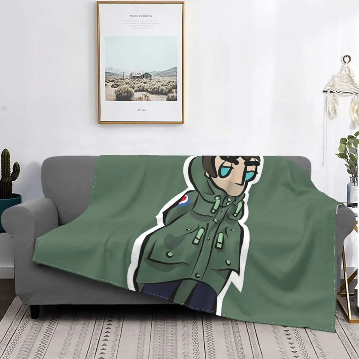 

Lg-parka Monkees-Manta para cama, colcha a cuadros, alfombra, colcha 150, manta doble en la cama