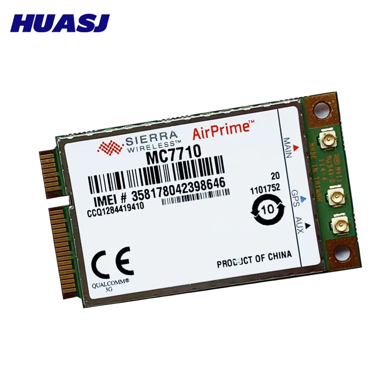 Huasj Desbloqueado Sierra Wireless MC7710 4G LTE/HSPA + 3G mobile WWAN Mini PCI E tarjeta usb модем WCDMA EDGE/GPRS/LTE 800/900/2100MHz|3G