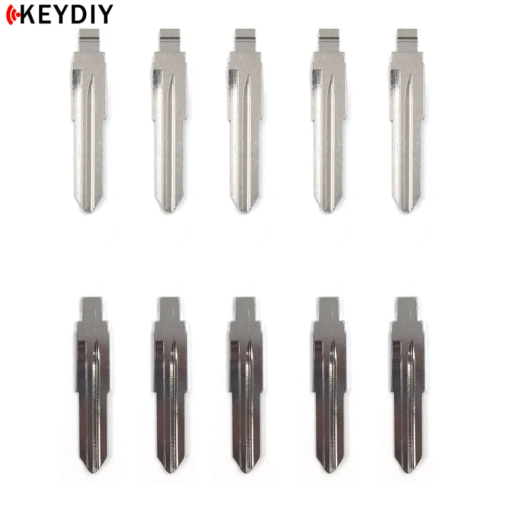 KEYDIY 10 pcs/lot Metal Blank Uncut Flip KD Remote Key Blade 60# GT15R For Fiat | Автомобили и мотоциклы