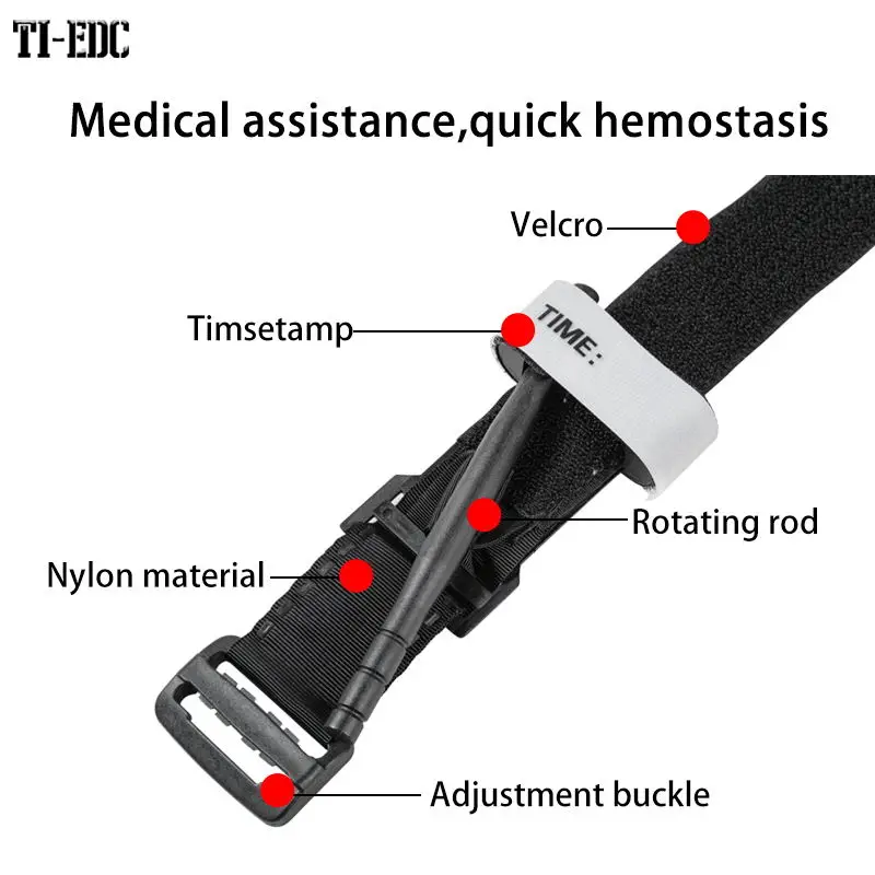 Тактические магнитные и травматические медицинские ножницы Сумка с жгутом