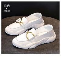 new leather shoes woman slip on women flats moccasins womens loafers spring autumn fashion shoe