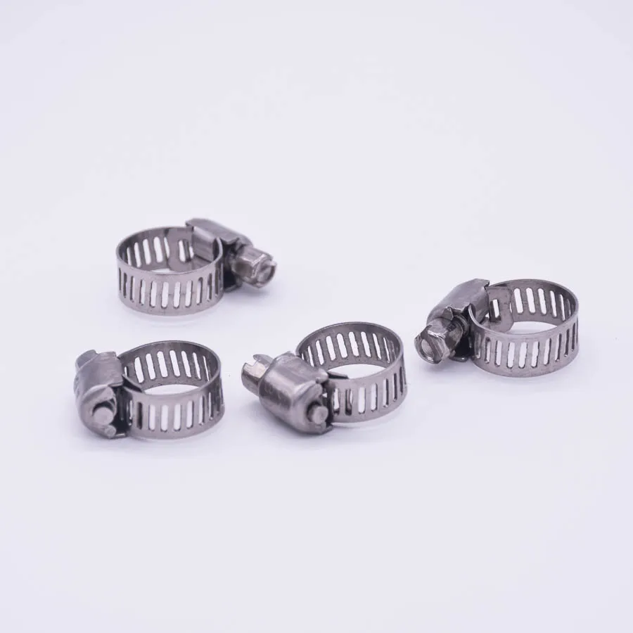 

5 PCS Hose Clamp 194-216mm 7.75" 8" 8.25" 8.5" 304 Stainless Worm Drive Spring Clip Water Fuel Line Homebrew