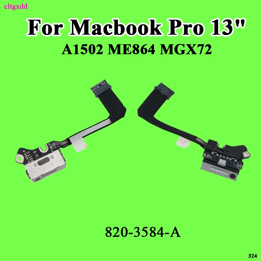 Cltgxdd для Macbook Pro зарядный порт 13 дюймов A1502 Питание DC Jack 820-3584-A Retina 2013 2014 2015 |