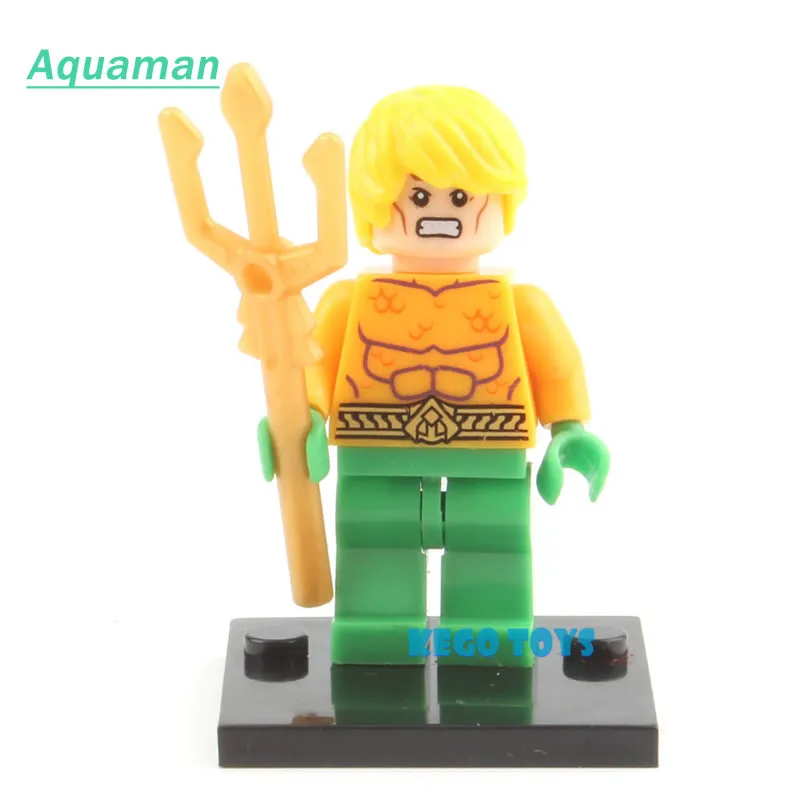 NO.051 058 Aquaman Mister Fantastic Cat woman The joker Nick Fury Woder индивидуальная фигурка супер герой