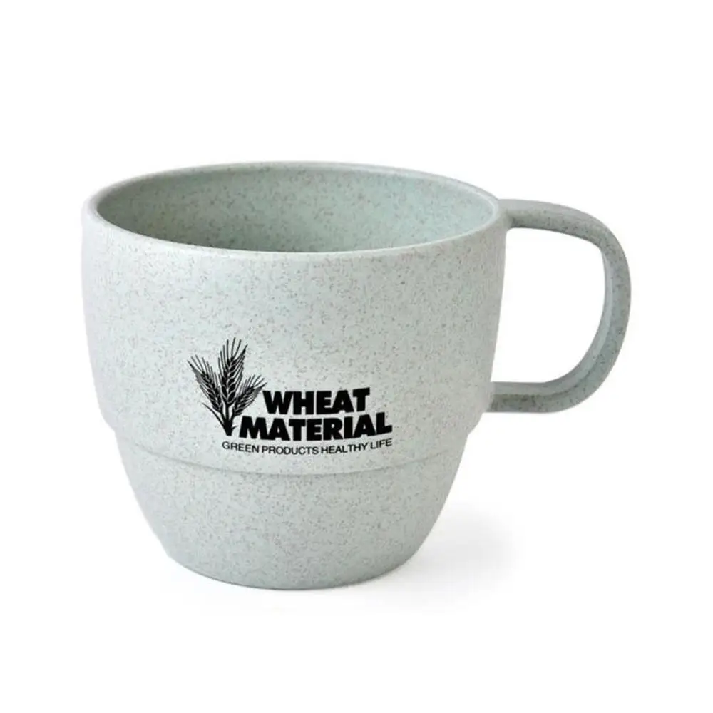 200ml Wheat Straw Round Cup Eco-friendly Material Drinkware Portable Biodegradable Coffee Milk Water Mug Tea L10 | Дом и сад