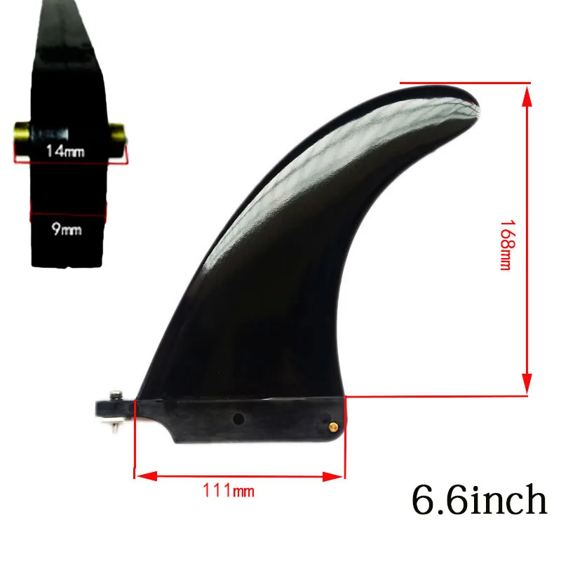 SUP доска для серфинга хвост плавник лопастная нейлон плюс волокно 6 до 10 дюймов