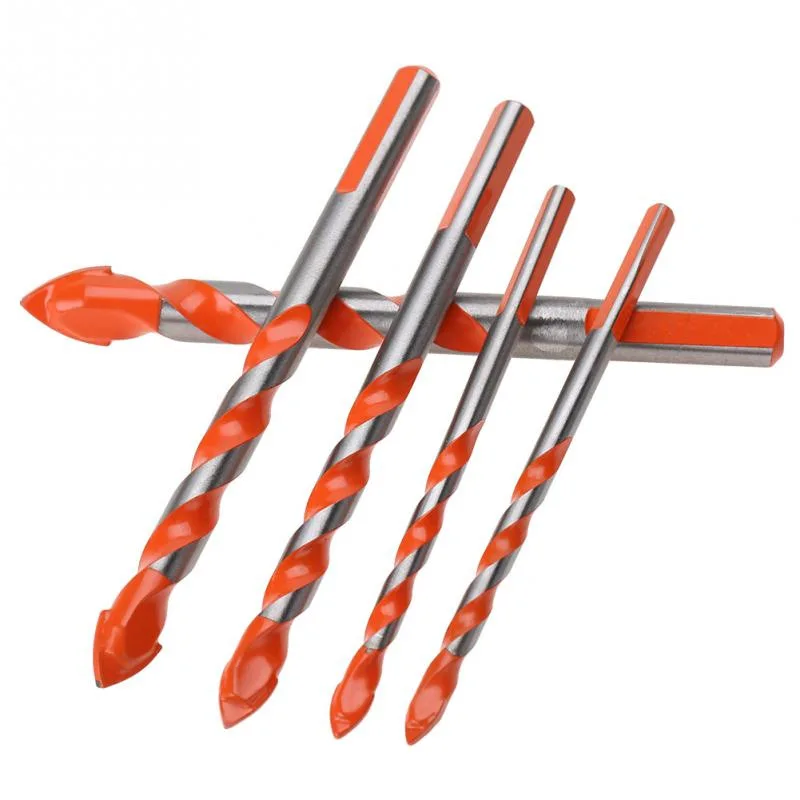 

Electric Tools Center Drill Hammer Concrete Ceramic Tile Metal Drill Bit Round Shank 6mm-12mm Wall Hole Saw Drilling Drill Bit