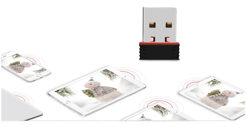 USB беспроводной Wi-Fi нано адаптер 150 Мбит/с Wi-Fi сеть LAN Карта 802.11b/g/n приемник мини-адаптер для рабочего стола
