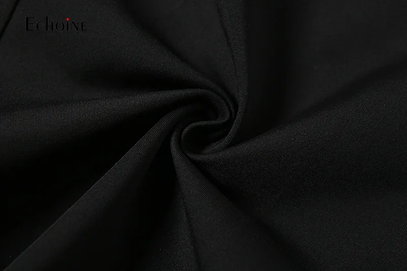 

Echoine New Casual 2 Pieces Sets Women Crop Top and Shorts Long Sleeve Slim Elastic Solid Color Streetwear Soft Sport Women Sets