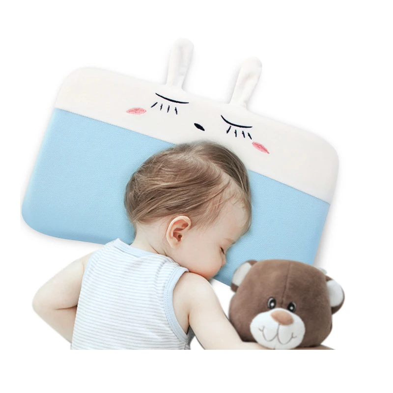 

Four Seasons 1-3 Years Baby Boys Girls Hydrophilic Cotton Shaping Pillow Baby Breathable Nursing Pillow for Newborns Children