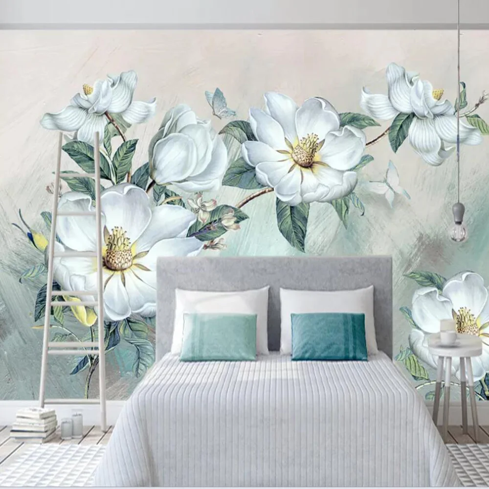 Пользовательские 3D фото обои Milofi европейские Стерео цветы диван кровать