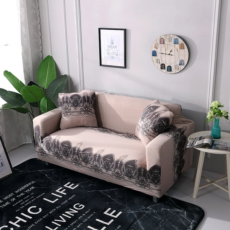 Местный Диван Slipcover стрейч протектор Мягкий чехол для дивана моющийся легко