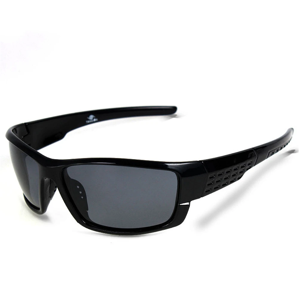 

Модные поляризованные солнцезащитные очки HD мужские спортивные солнцезащитные очки в пластиковой оправе для велоспорта