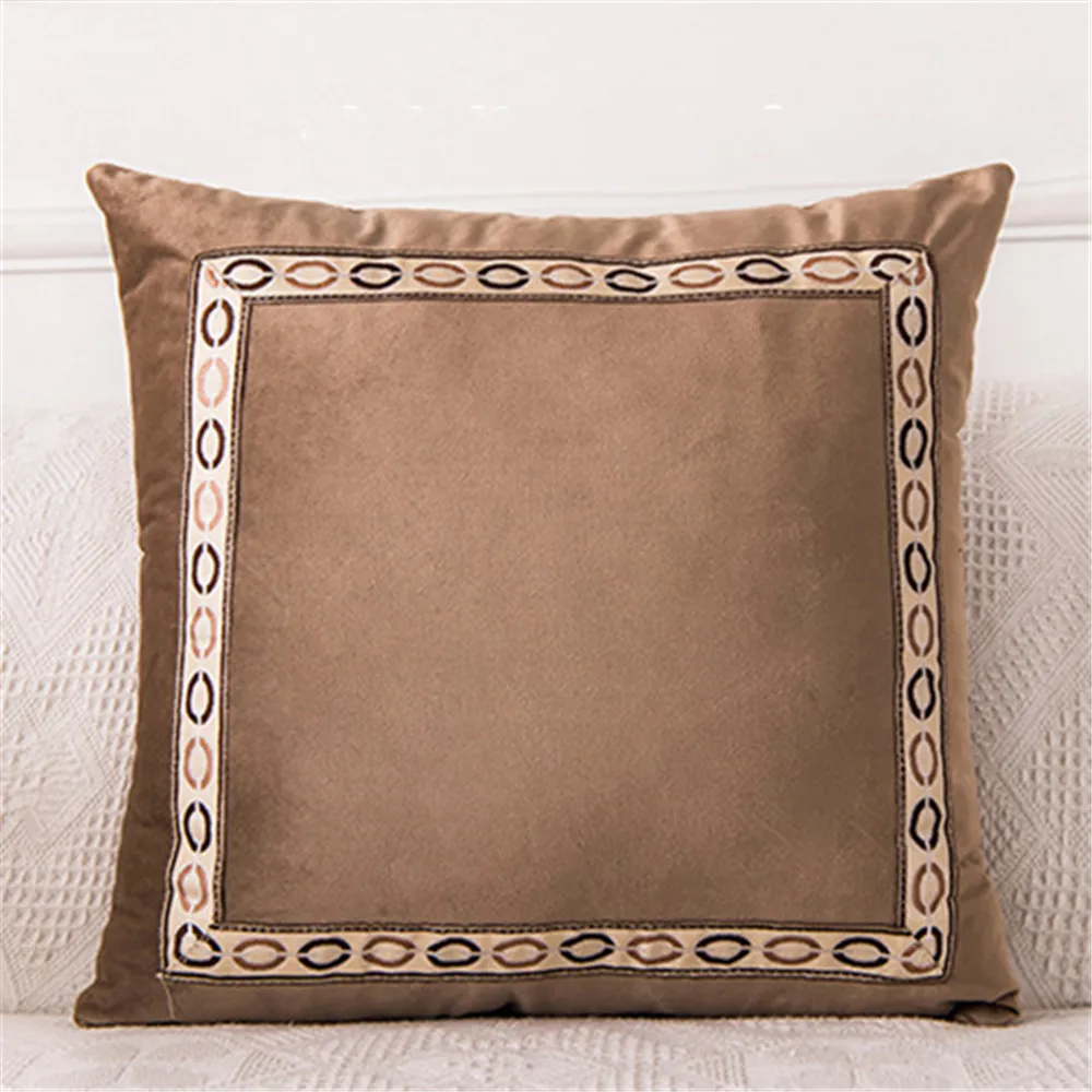 Классический ретро наволочка с геометрическим принтом 45x45 см минималистичные