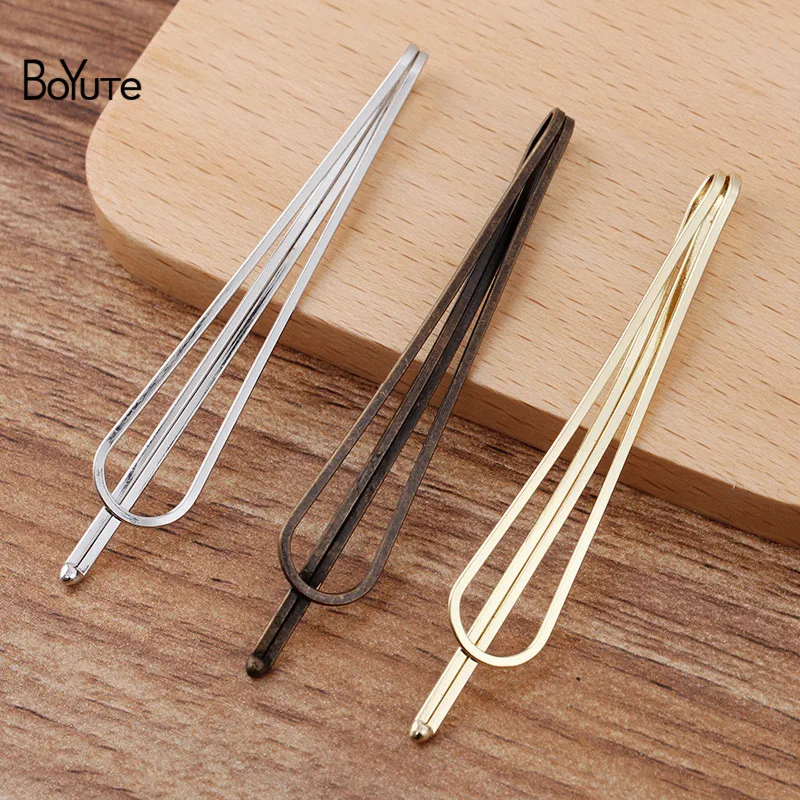 BoYuTe (50 шт./лот) 70*11 5 мм заколка в европейском и корейском стиле челка зажим сделай