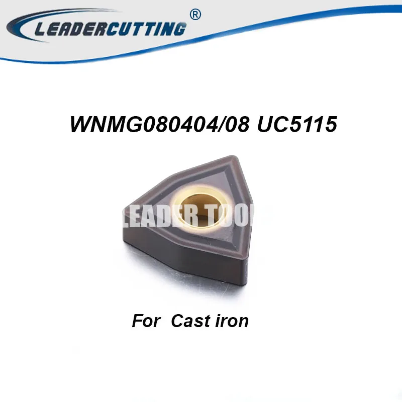 WNMG080404/WNMG080408 UC5115 * 10 шт. оригинальные карбидные токарные вставки режущие лезвия