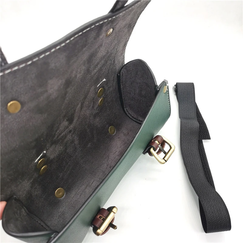 Кожаная сумка на руль велосипеда 2 цвета | Спорт и развлечения