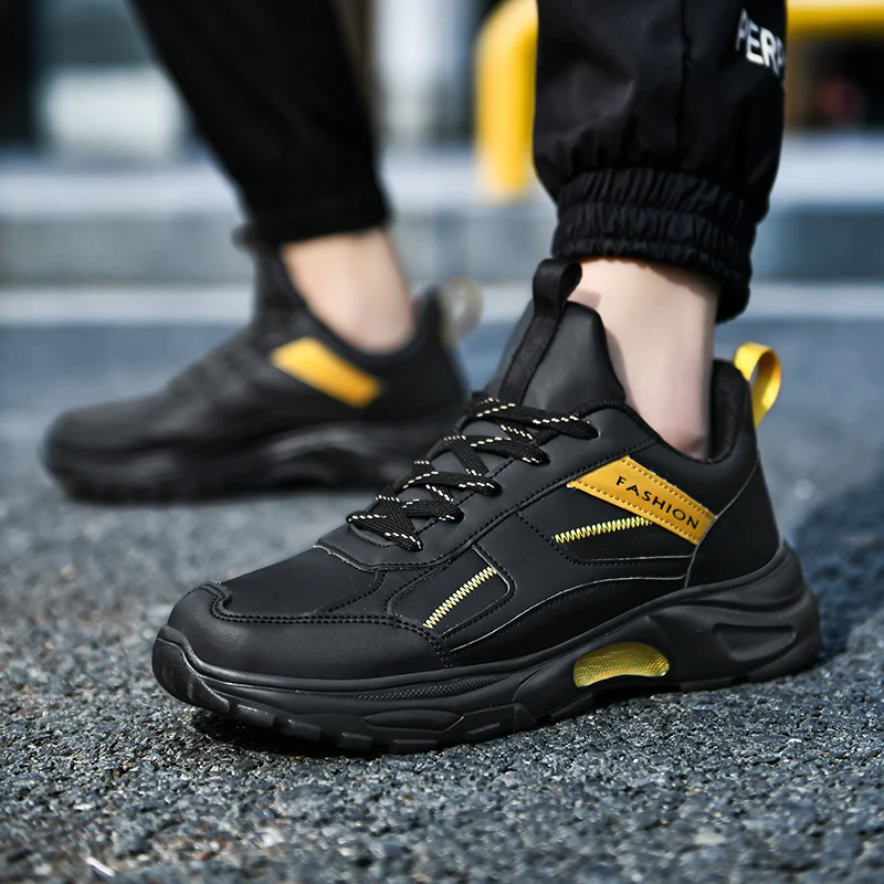 

Spring Casual Men Fashion Sneakers Trends Shoes Casual Men Sneakers Breathable Men's Platform Shoes Big Size 39-47 tenis hombre