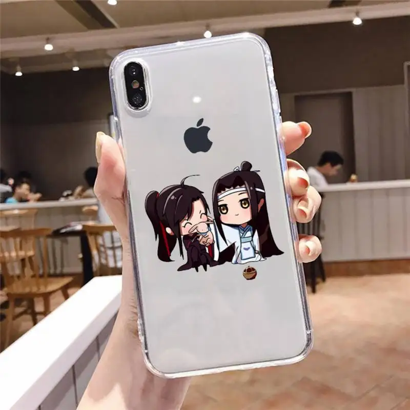

Mo Dao Zu Shi Phone Case For iphone 12 11 8 7 6s 6 5 5s 5c se plus mini x xs xr pro max Transparent soft