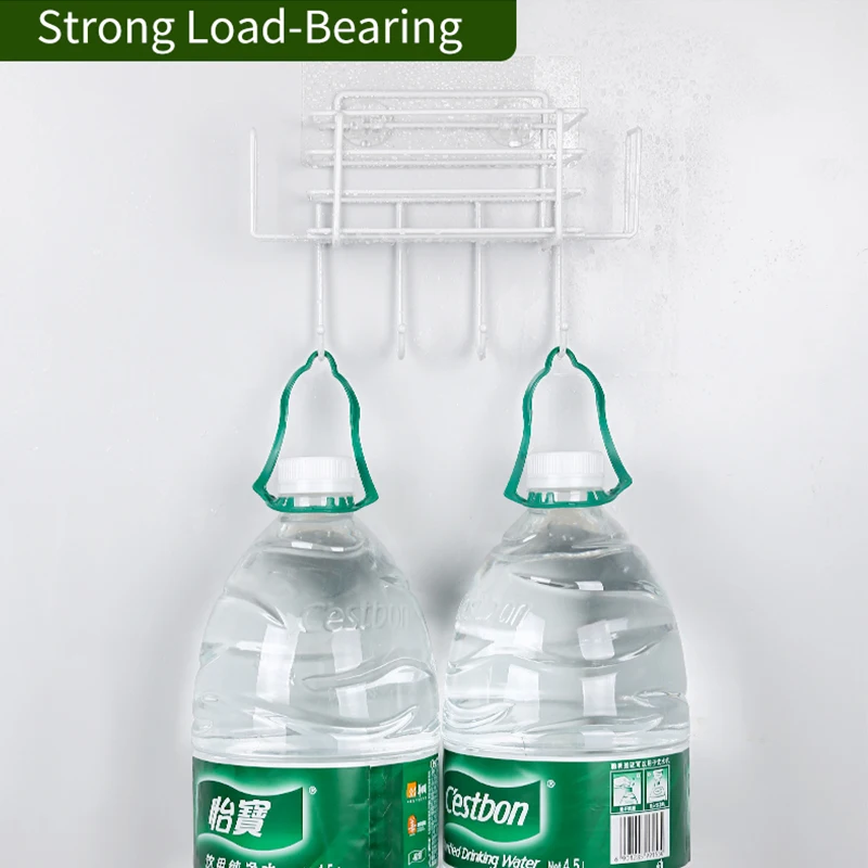 

kitchen accessories Punch-free drain basket Sponge holder Kitchen spice rack Towel hooks spice organizer Bathroom accessories