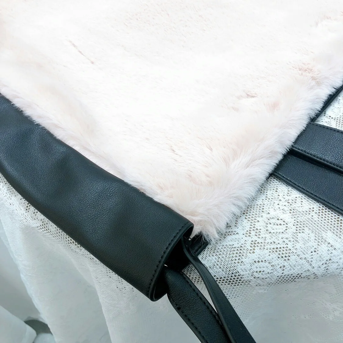 Женские меховые сумки из кроличьей шерсти Bolsa для женщин, зимняя Сумочка, Большая вместительная сумка через плечо, женская сумка с ручкой сверху