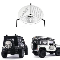 djc 112 mn d90 g500 stainless steel spare wheel tire holder rc4wd crawler car upgrade spare parts accessories brinquedos menino