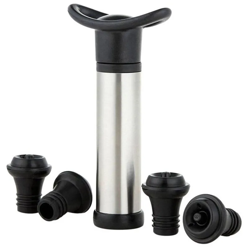 Вакуумный насос герметик для вина из нержавеющей стали с 4 клапанами LB88|Насосы| |