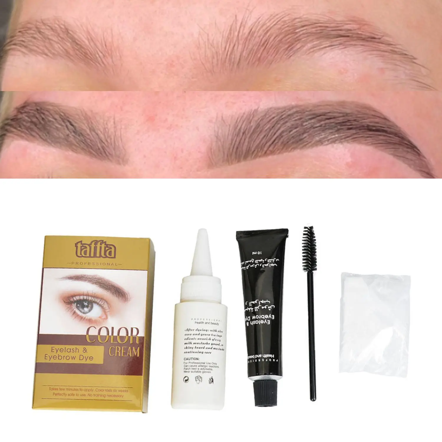 

3 Colors Waterproof Eyebrow Dye Longlasting Cosmetic Set Eyelash Mascara Enhancer Eye Makeup Eyebrow Tint Cream