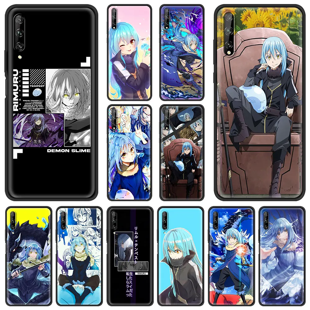 

Rimuru Tempest аниме чехол для телефона Huawei P30 Pro P40 Lite E P Smart Z Y6 Y7 2019 мягкий силиконовый черный чехол Couqe Funda Capa
