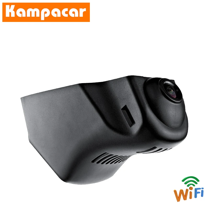Kampacar автомобильный Wifi DVR Dash камеры видео-Рекордеры для Jaguar F-TYPE XE XJL HD 1080P двойной объектив Автомобильная Камера авто два видеорегистратора
