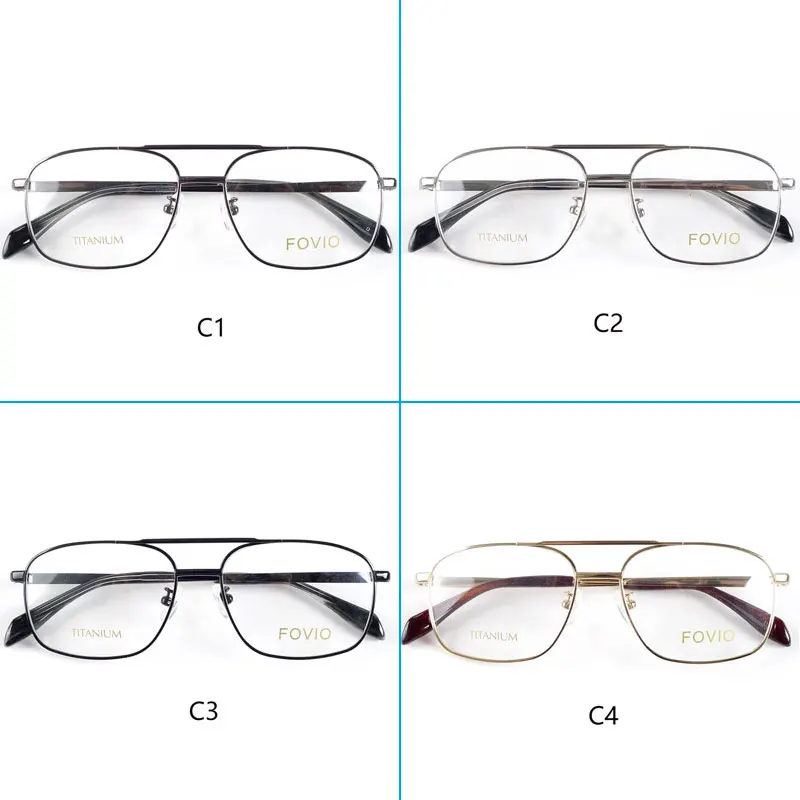 Комплект из итальянских дизайнерских бренда титановые очки для чтения мужчин