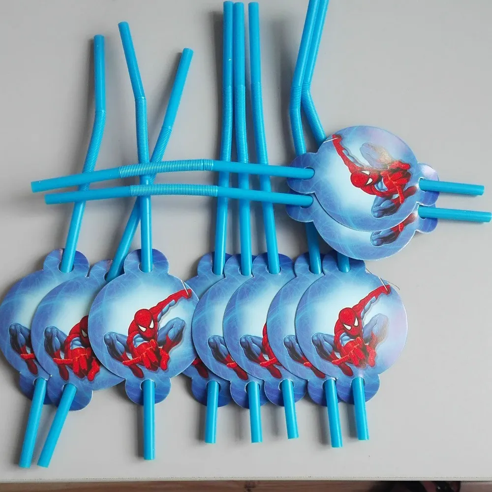 20 шт. вечерние принадлежности с человеком пауком одноразовые чашки для питья и