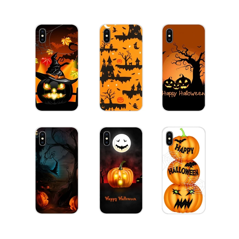Силиконовый чехол для телефона Happy halloon Pumpkins Xiao mi 4 5 5s 6 A1 A2 5X6X8 9 Lite SE Pro Max Mix 2 3