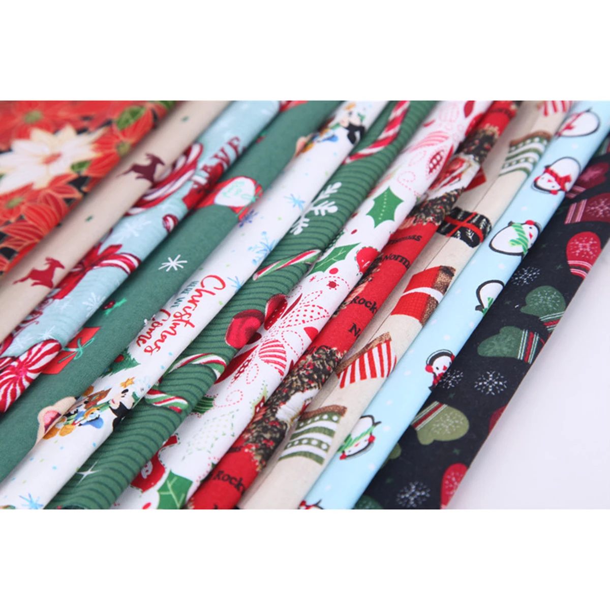 

Christmas Series Cotton Cloth Square Craft Sewing Replacement Universal