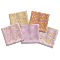 fresh lemon fruit peach skin velvet pillowcase for making clothing bags decor for home sofa pillow cover 50145cm