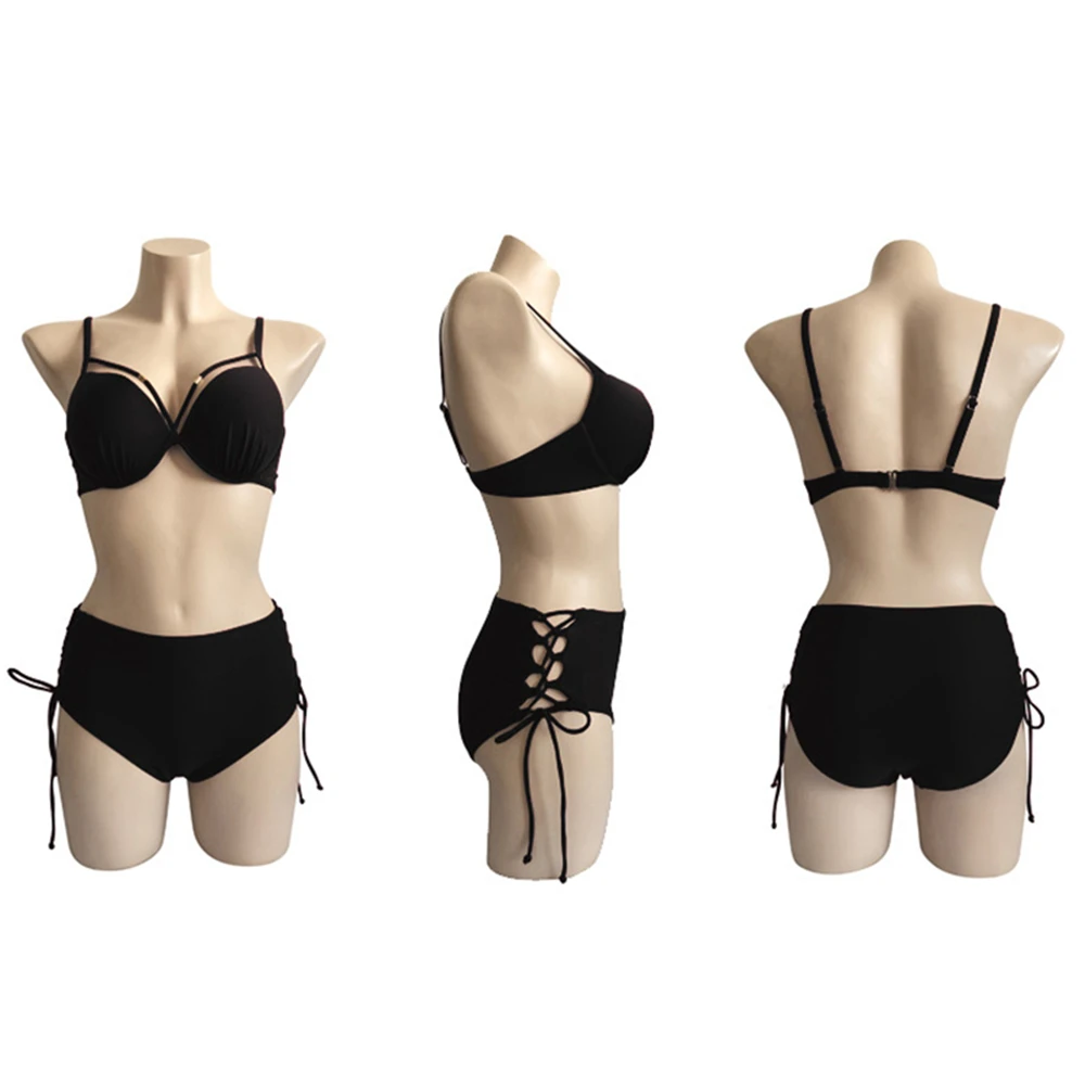 Сексуальный комплект бикини с высокой талией и пуш-апом 2020 женский купальный
