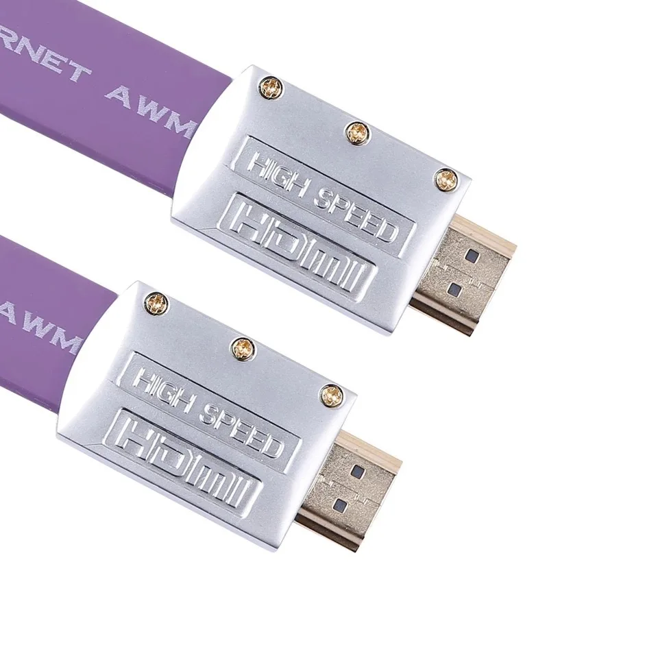 

2019 Micro HDMI to HDMI Adapter Converter 1080P Convertor for tablet pc tv mobile phone FOR home office Customized color purple