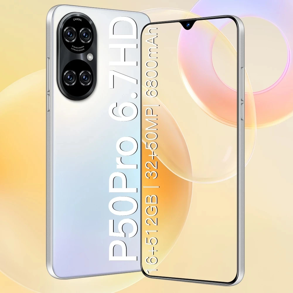 

Galxy P50pro Smartphone, Global Version, 16GB, 512GB, 6.7 Inch, 6800mAh, Android 10.0, Qualcomm 888, 4G, 5G