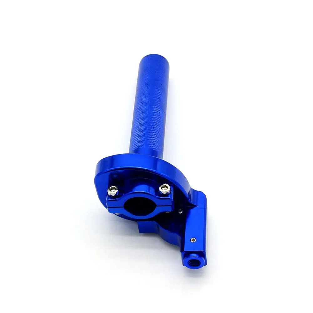 

1/4 Turn 7/8" CNC Throttle Twist Grip Clamp for HONDA CR CRF XR CR 70 80 100 150 YZ100 YZ125 YZ250 KDX 50 80 175 Motocross