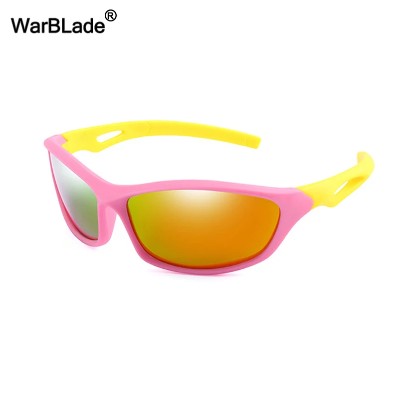Детские поляризованные солнцезащитные очки WBL классные спортивные для мальчиков