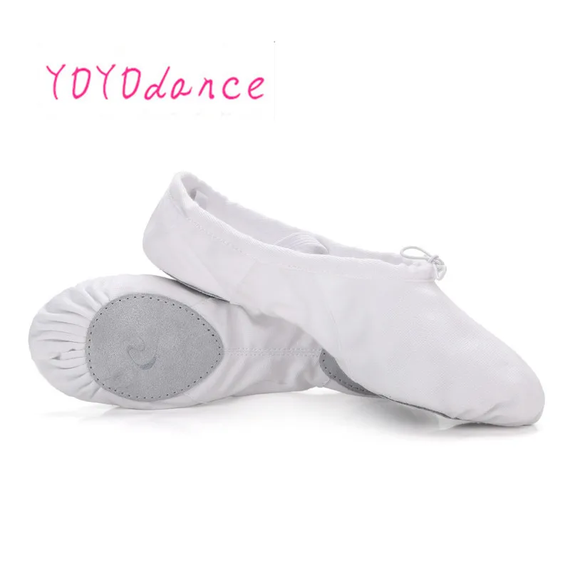 Профессиональные Балетные тапочки Качественные парусиновые туфли для танцев на