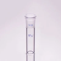 test tube with ground mouth 1926capacity 10mlglass flat bottom test tubegrinded joint flat bottom test tube