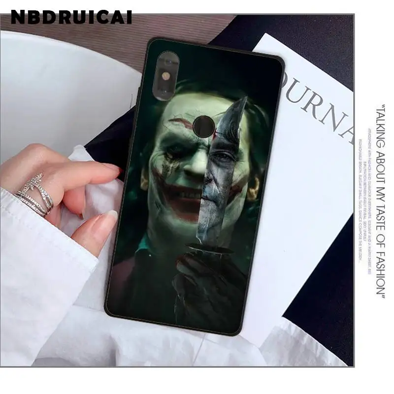 NBDRUICAI Joker фильм 2019 высокое качество телефонный чехол для Xiaomi 8 9 se 5X Redmi 6pro 6A 4X 7 5plus note